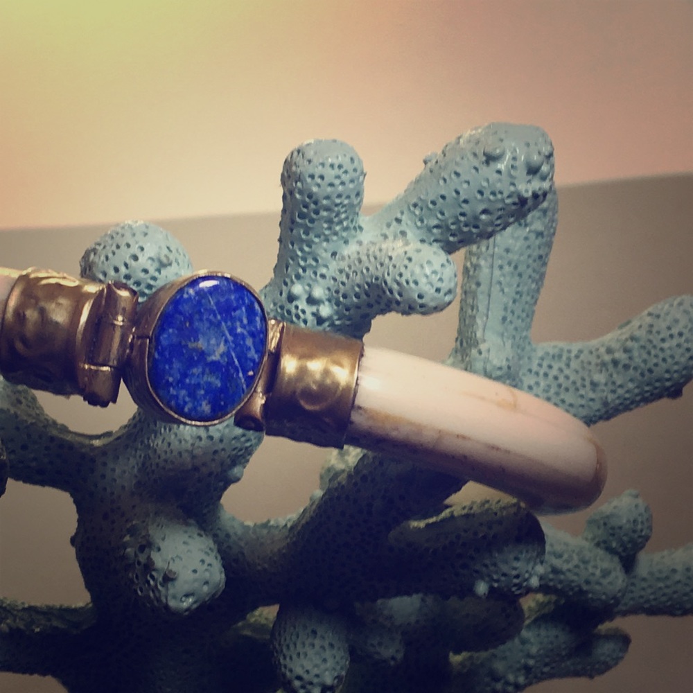 Antique Afghan Bone Tribal Bracelet